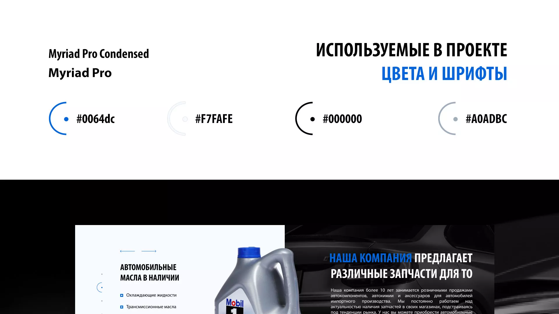 Разработка сайта магазина автозапчастей «М7» в Советском