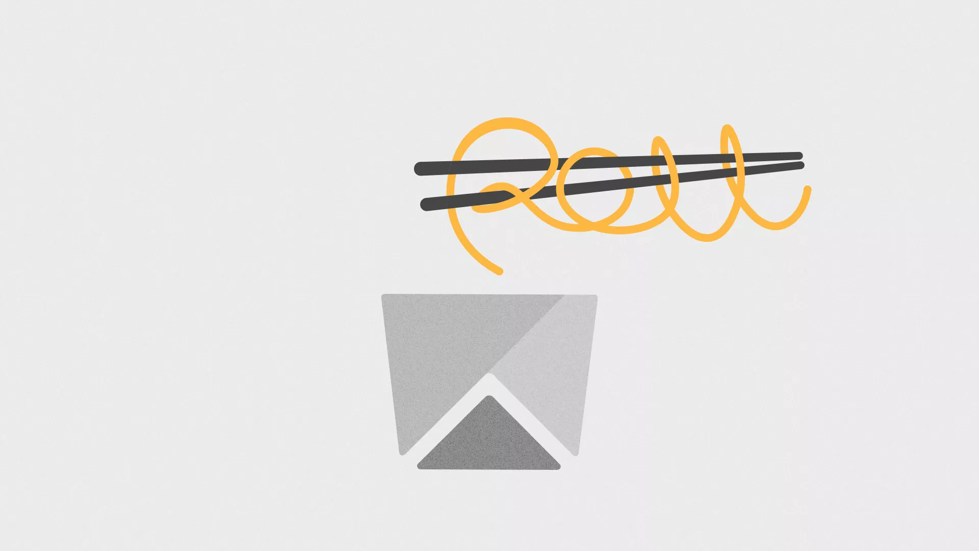 Оформление меню суши-бара «Roll Wok Club» в Советском